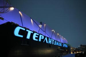 Президент Башкирии Рустэм Хамитов осмотрел новый Дворец спорта «Стерлитамак-Арена»