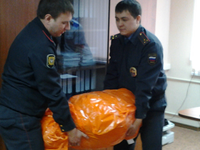 Житель Уфы сдал в полицию 70 кг пороха