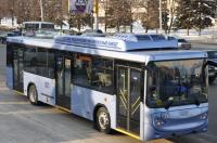 Парк общественного траспорта Уфы пополнился пятью новыми низкопольными троллейбусами