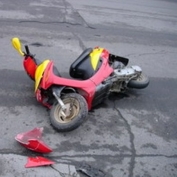 В Уфе за этот год произошла первая авария с участием скутера