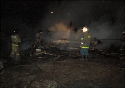 Два жителя Салаватского района погибли в пожаре