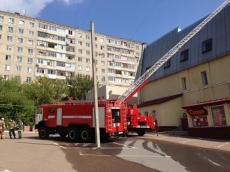 В Уфе из-за пожара в клубе «Оранж-Фитнес» было эвакуировано 76 детей