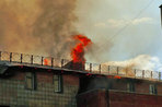 В Уфе горел Торгово-экономический университет, пострадавших нет