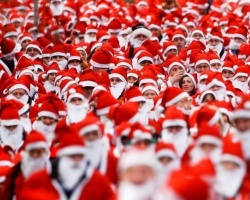 Парад Дедов Морозов пройдет в Уфе 20 декабря