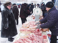 В Уфе на первых зимних ярмарках было представлено 342 тонны мяса