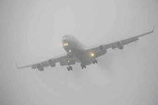 Утром в уфимском аэропорту из-за тумана задержали рейсы