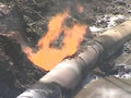 В Башкирии произошел прорыв газопроводы «Челябинск-Петровск»