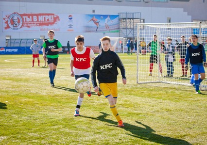 Команда «Стимул» во второй раз выиграла Чемпионат KFC по мини-футболу в Уфе