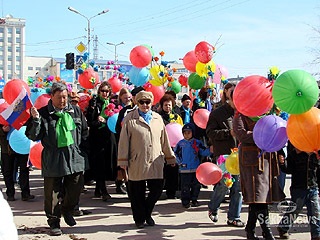 Более 2,5 млн человек приняли участие в праздновании Первомая в России