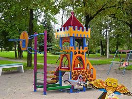 В Уфе установят восемь детских игровых площадок