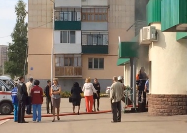 В Башкирии горело здание МФЦ