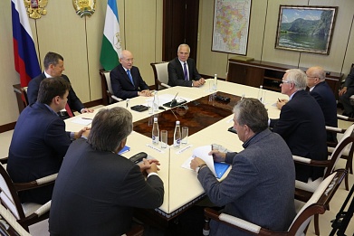 Врио главы РБ встретился с президентом Российского союза промышленников и предпринимателей