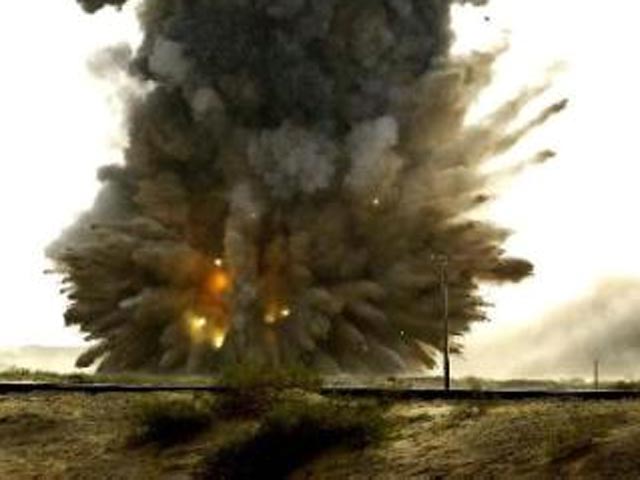 В Стерлитамаке произошел взрыв во время утилизации снарядов