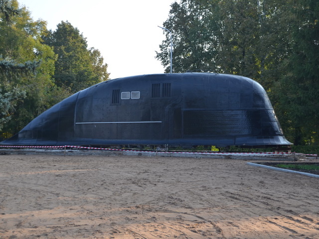 В Парке Победы «всплыла» подводная лодка
