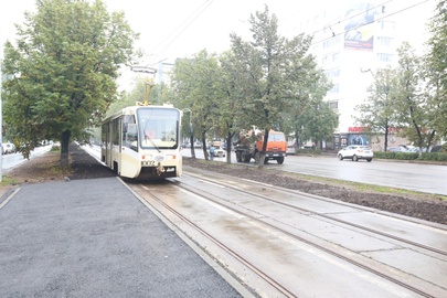 В Уфе завершилась реконструкция трамвайных путей на Свердлова-Гафури