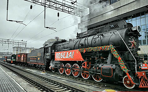 Из Уфы отправился первый поезд, участвующий в акции «70 поездов к 70-летию Победы»