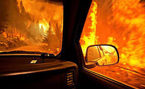 В Уфе сгорели два автомобиля