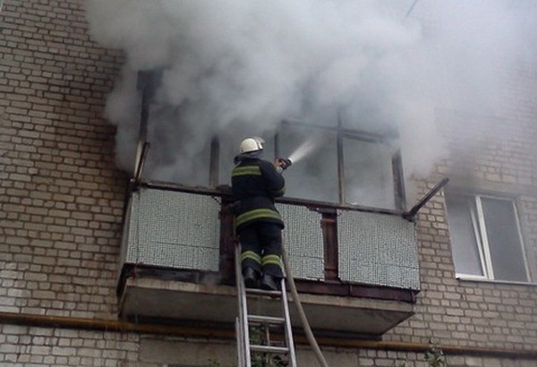 В столице Башкирии произошёл пожар