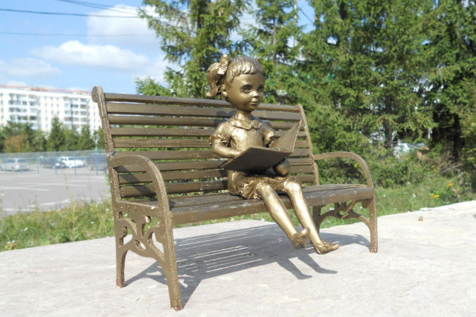 В Уфе установят скульптуру юному читателю