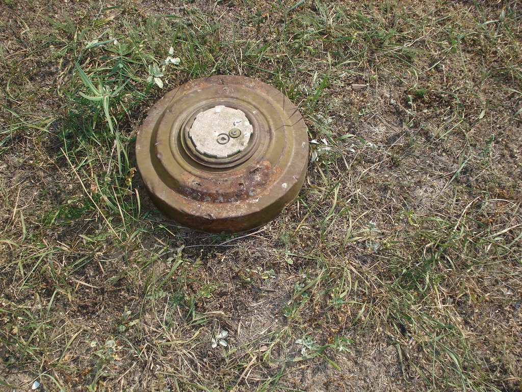 В Янауле в подвале жилого дома обнаружена противотанковая мина