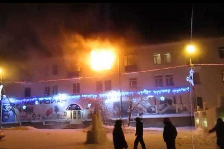 В Белебее в Новогоднюю ночь произошел пожар