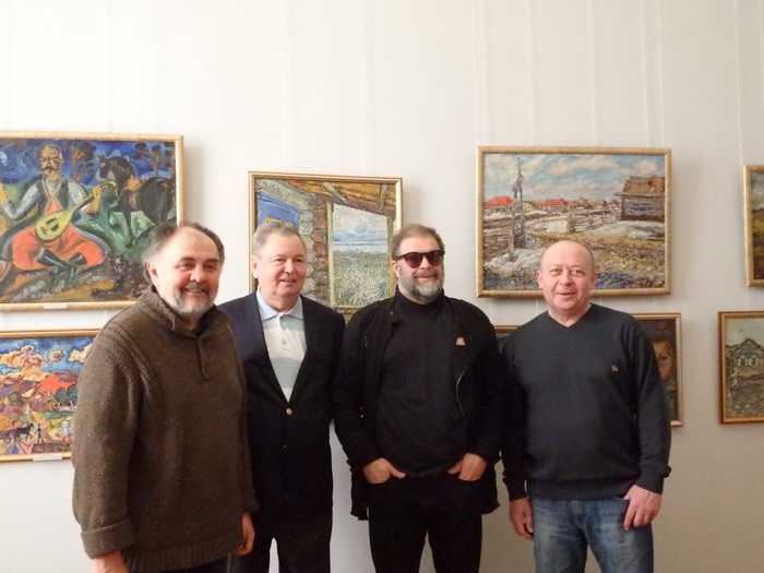 Борис Гребенщиков посетил музей им. Нестерова в Уфе