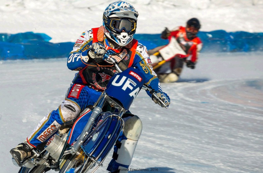 Уфимец Николай Красников лидирует на Чемпионате Европы по мотогонкам на льду