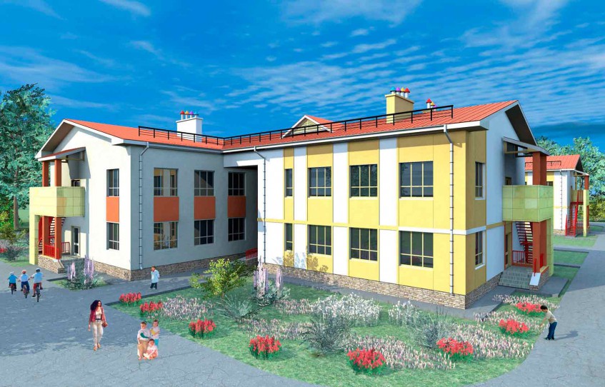 В Уфе построили новый детский сад для 177 воспитанников