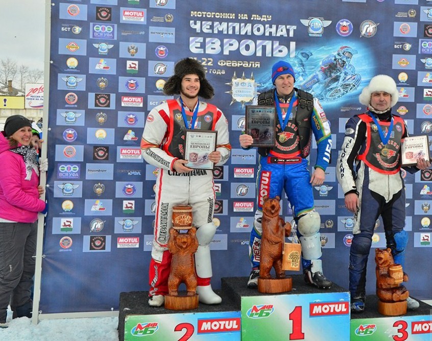 Уфимский мотогонщик Николай Красников впервые завоевал титул чемпиона Европы