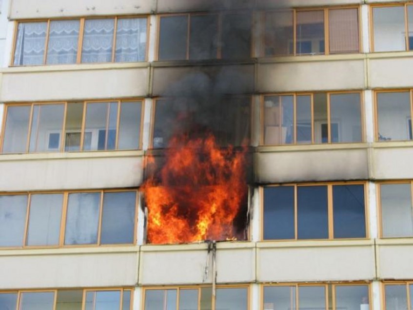 В Башкирии рано утром горела квартира