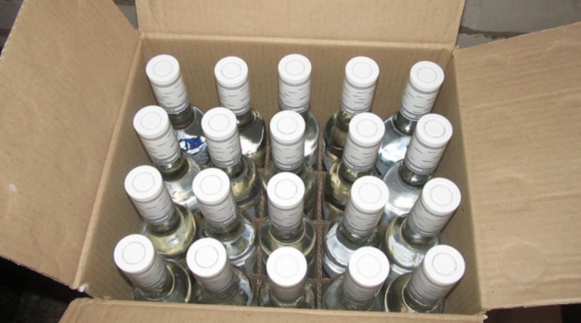 В Башкирии изъяли контрафактный алкоголь