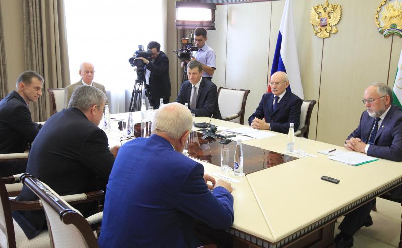 Глава Башкирии встретился с председателем Совета Российского фонда фундаментальных исследований