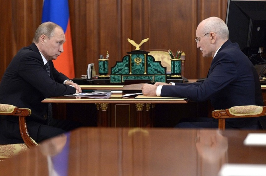 В Кремле состоялась рабочая встреча Владимира Путина с Рустэмом Хамитовым