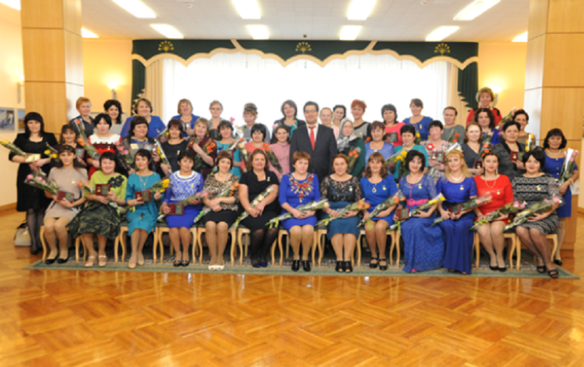 В Уфе 45 женщин получили медали «Материнская слава»