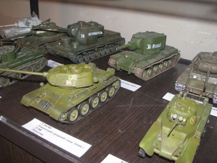 В Уфе открылась выставка макетов и моделей боевой техники