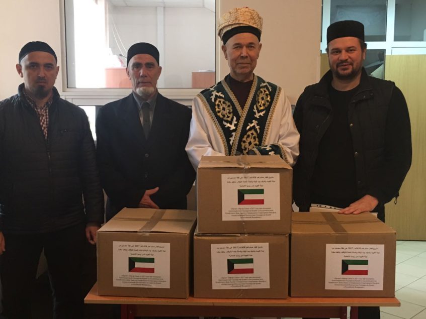 Мусульмане Башкирии получили продуктовые наборы из Кувейта